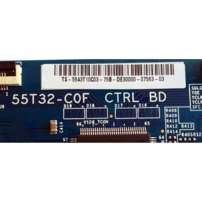 T-CON PARA TV VIZIO ORIGINAL / NUMERO DE PARTE 5543T10C03 / PANEL HD426K3U52 / T430QVN03.0 / MODELOS D43-F1 / D43-E2 / E43-E2 / E43-F1 / NS-43DF710NA / LC-43LBU591U / ONA43UB19E04 / 43LF621U19 / 43LF711U20 / 43LF641U21 / NS-43DR620NA / PN43951-22U - Imagen 2